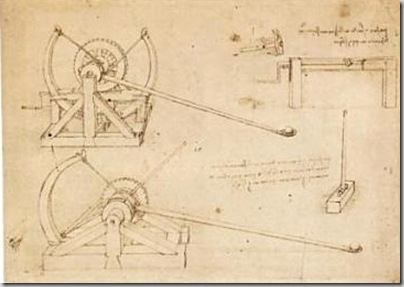  Mesin Perang Karya Leonardo Da Vinci